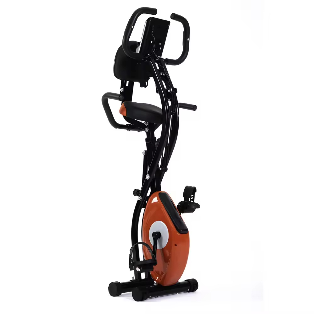 Exercise Bike Magnetic Resistance - Indoor opvouwbare magnetische weerstandsfiets van staal,