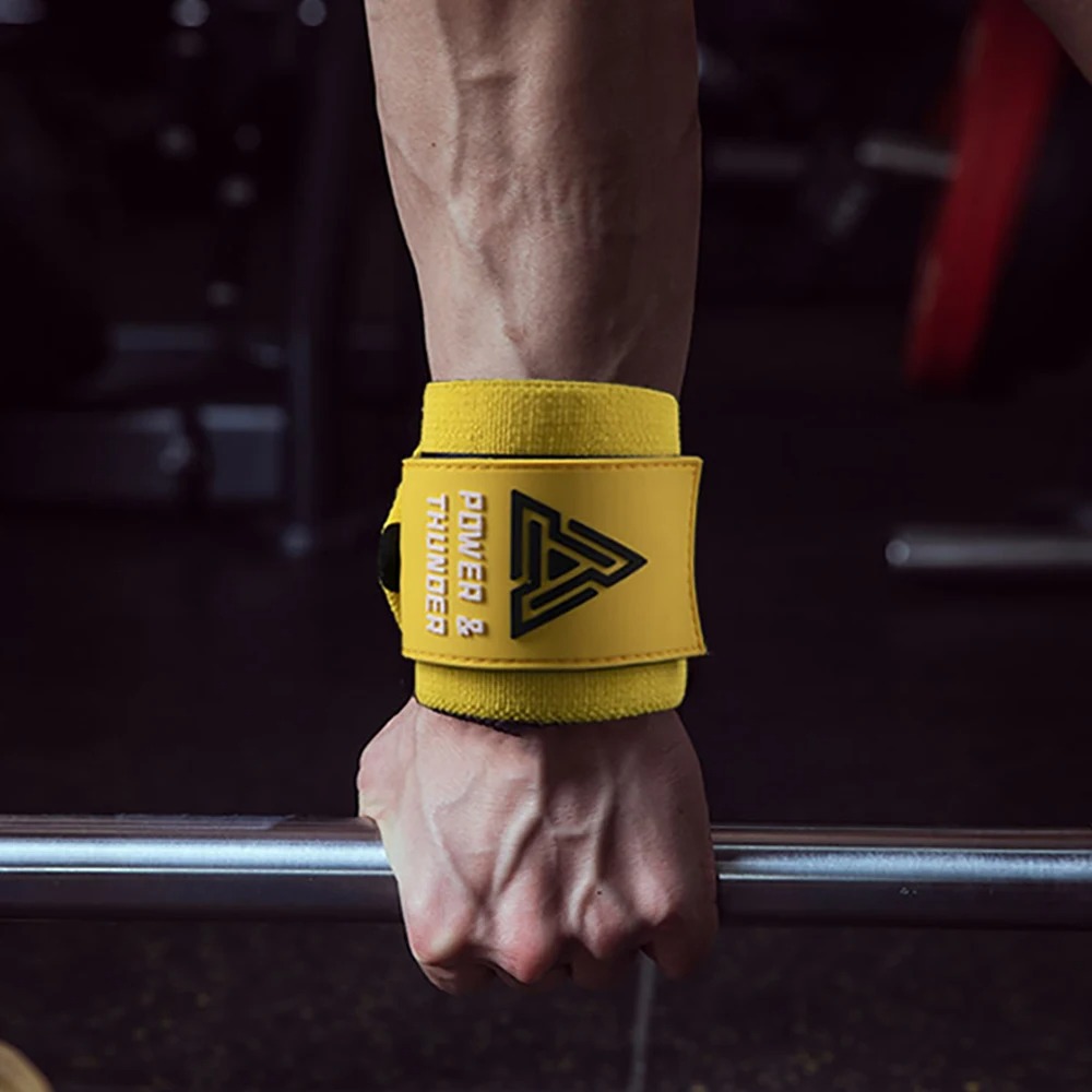 Wrist Wraps Weightlifting Support - Zwaar uitgevoerde gewichtheffen polsbandages voor Powerlifting
