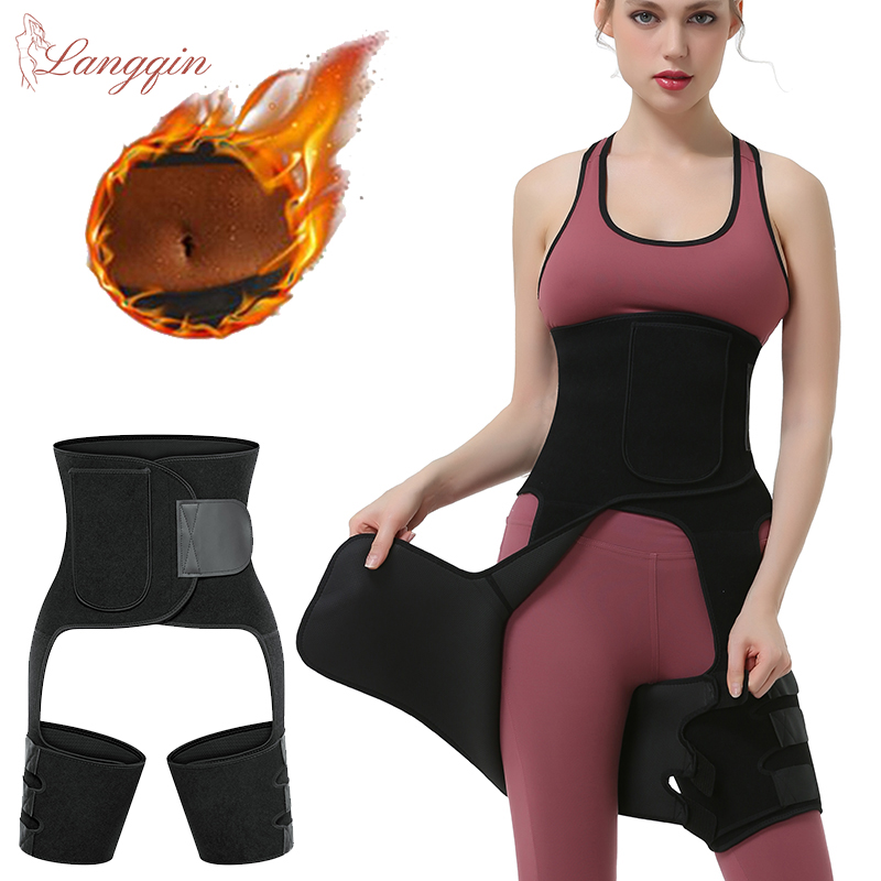 Sweat Waist Trainer Belt Neoprene - Zweet Sauna Dubbele Compressie Taille Trainer