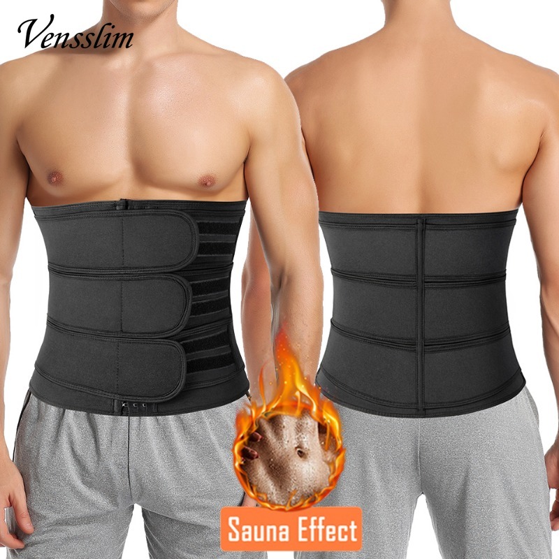 Sweat Waist Trainer Belt Neoprene - Vensslim Mannen Taille Trainer Trimmer Hot