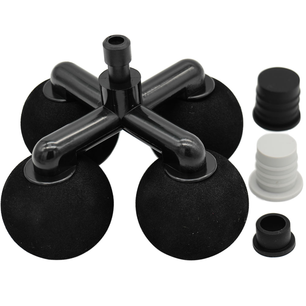 Electric Massage Gun Deep Tissue - Fascia Gun Creatieve Massagekop met 4ballen,