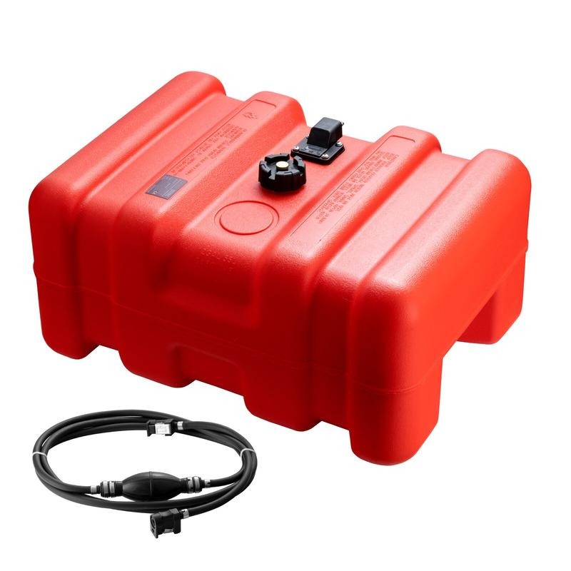 Fishing - Maritieme brandstoftank, 14,53 gallon/55L, draagbare brandstoftank