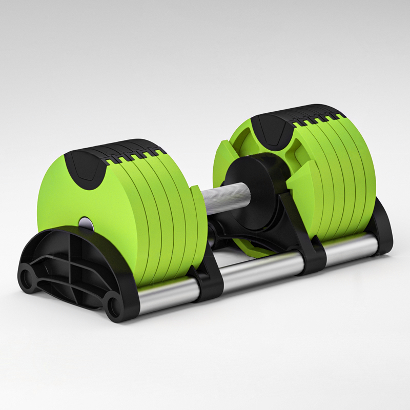 Vrije gewichten ronde gewichth - Adjustable Dumbbell Pair 40Kg recensie en prijs