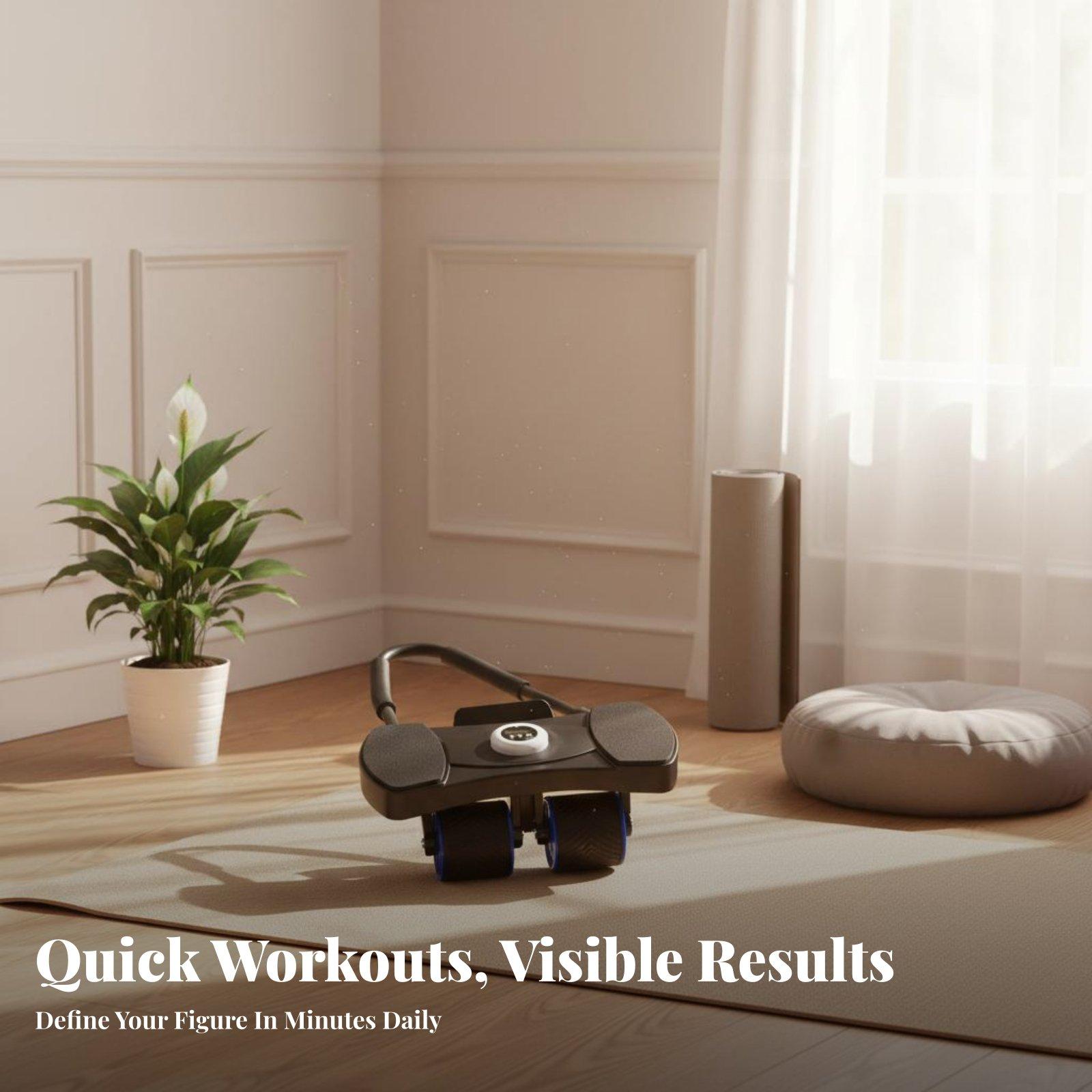 Kern trainingsapparaat buikspi - Ab Roller Wheel With Elbow Support recensie en prijs