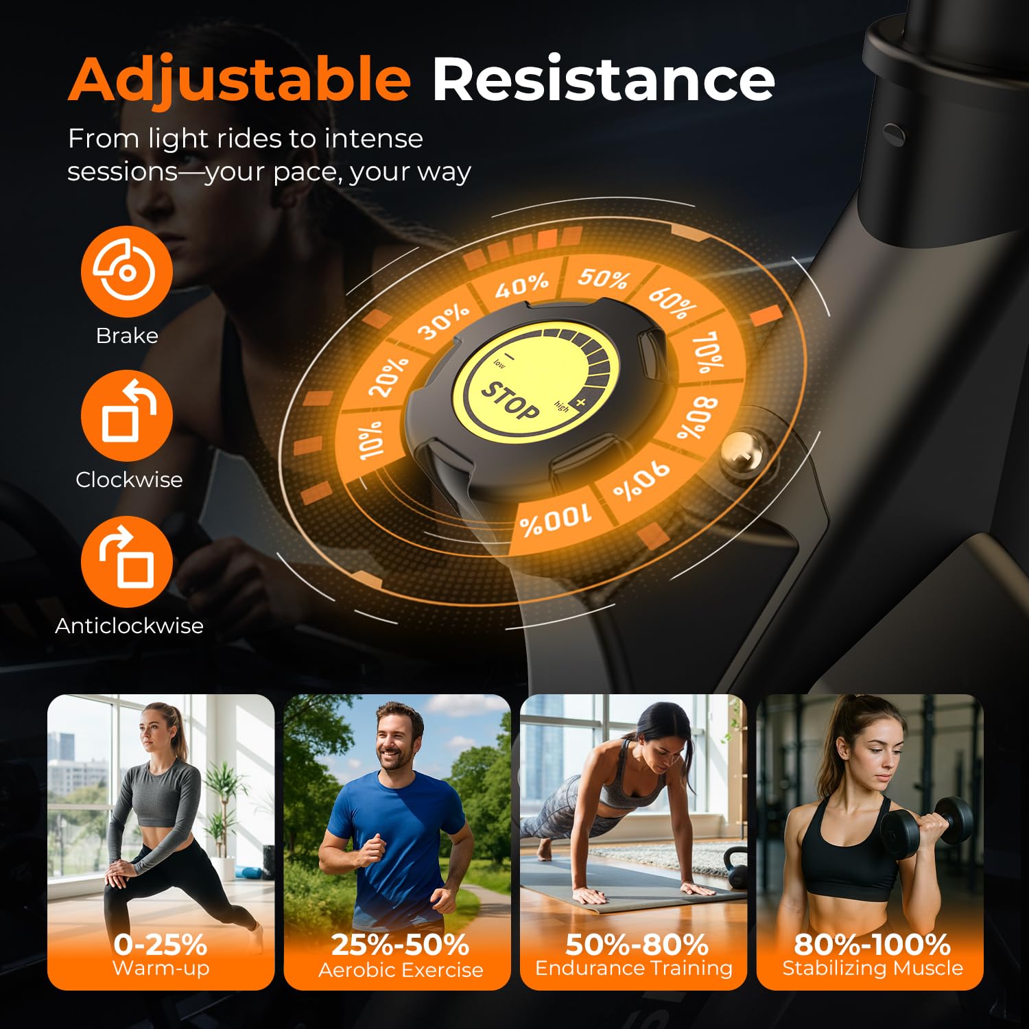Hometrainer met magnetische we - Exercise Bike Magnetic Resistance recensie en prijs