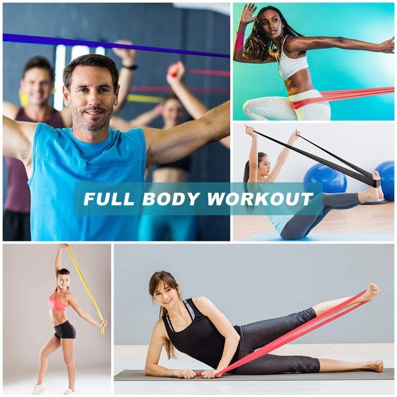 Natuurlijke Latex Resistance B - Pilates Bar Kit With Resistance Bands recensie en prijs