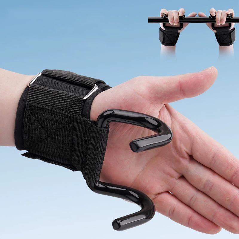 1 Paar Gewichtheffen Haakgrepe - Wrist Wraps Weightlifting Support recensie en prijs