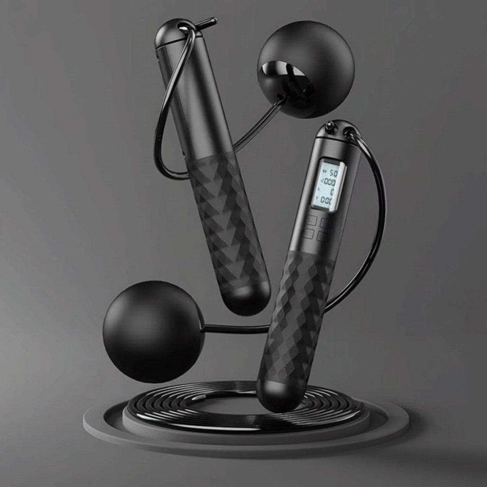 Draadloos touwloos springtouw  - Smart Jump Rope Digital Counter recensie en prijs