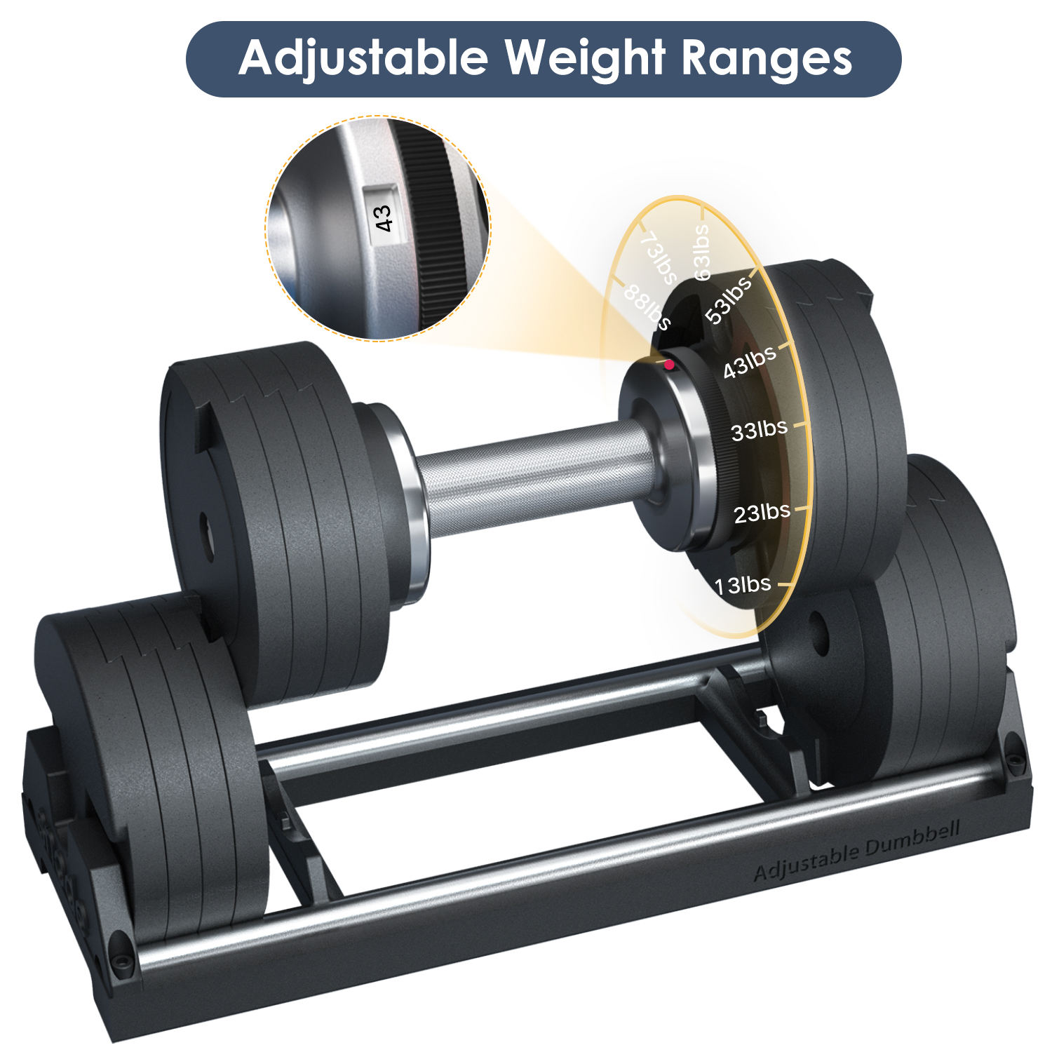 2026 Commerciële Fitnessappara - Adjustable Dumbbell Pair 40Kg recensie en prijs