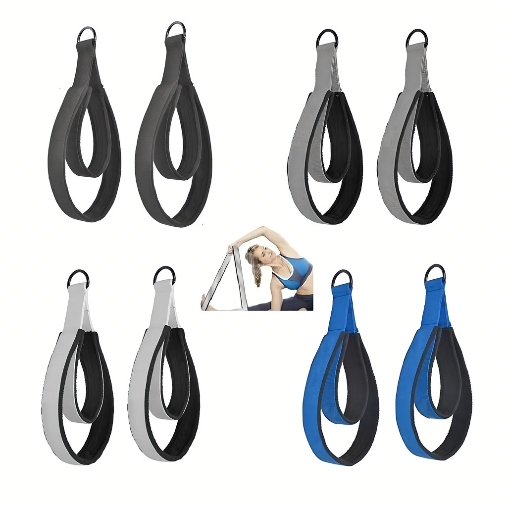 Dubbele ring elastische yoga p - Pilates Bar Kit With Resistance Bands recensie en prijs