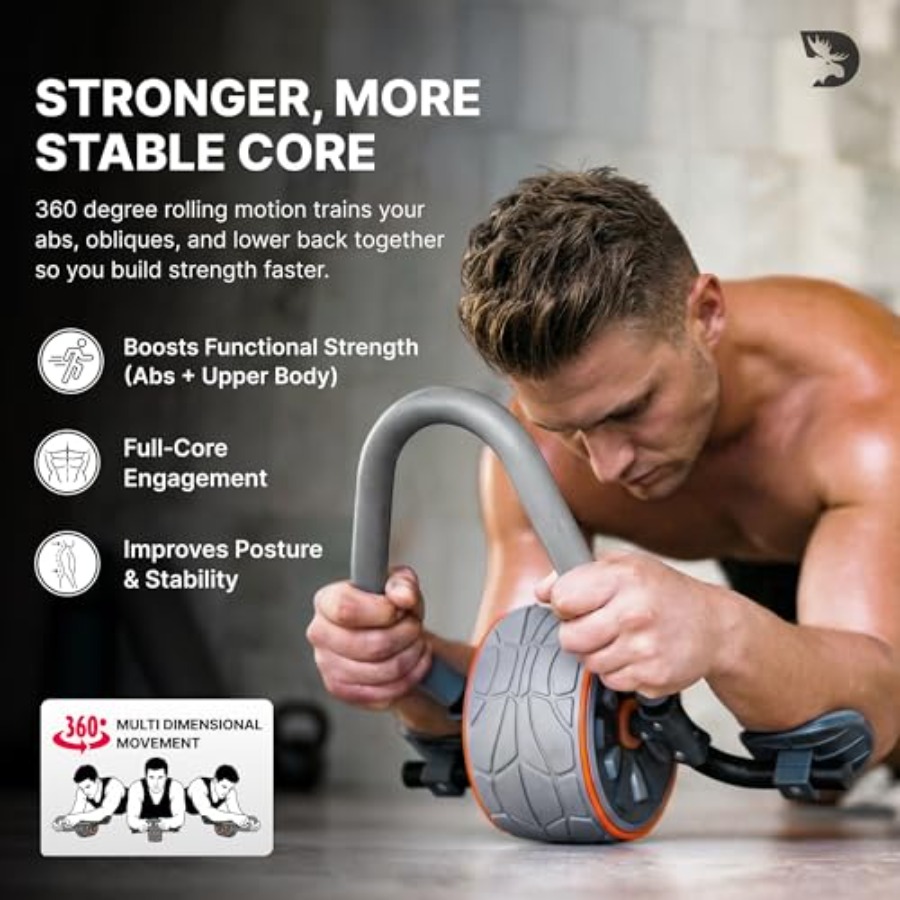 Ab Roller Wheel met elleboogon - Ab Roller Wheel With Elbow Support recensie en prijs