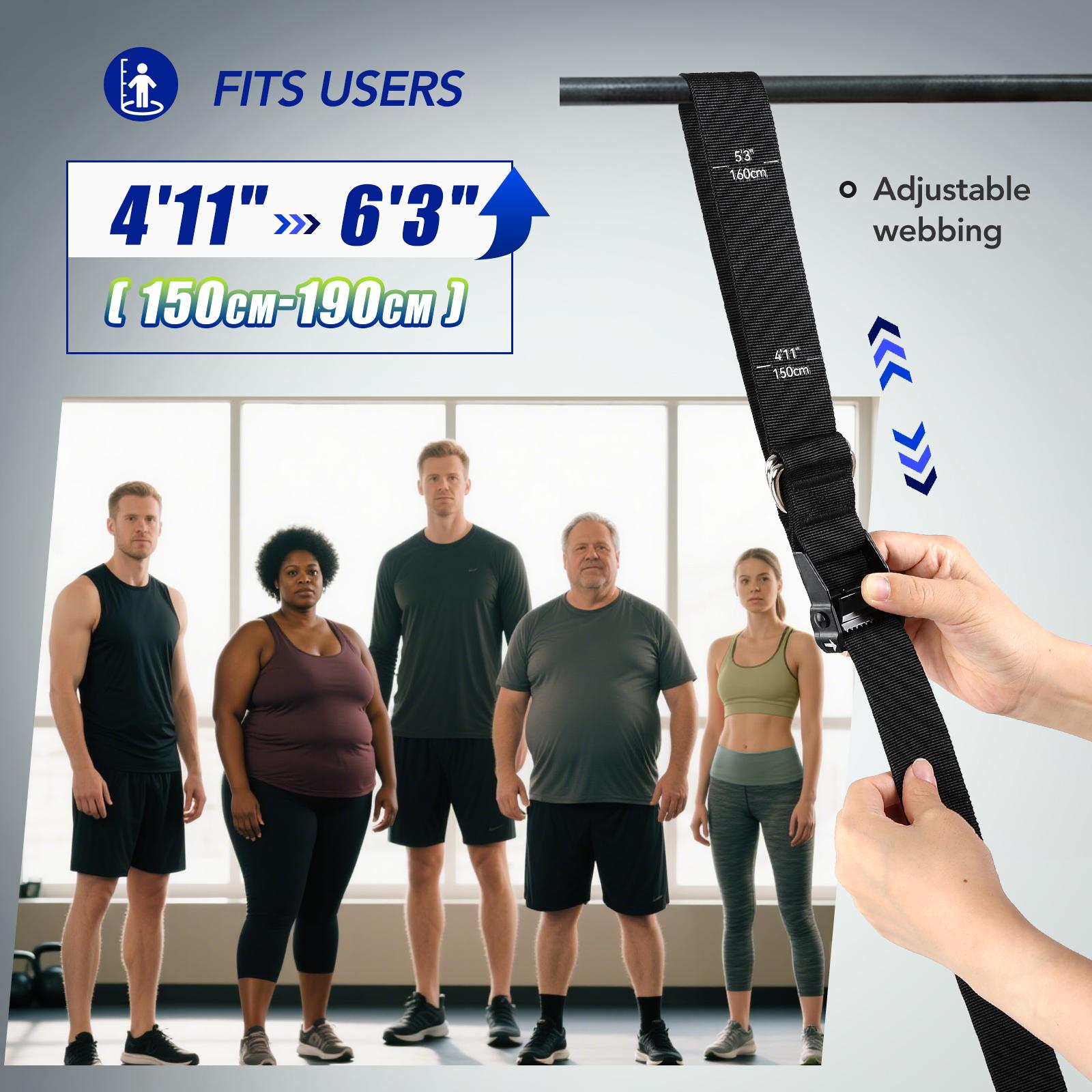 Heavy Duty Pull Up Assist Band - Resistance Bands Set With Handles recensie en prijs