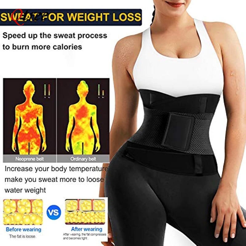 Qtree Hot Neopreen Taille Trai - Sweat Waist Trainer Belt Neoprene recensie en prijs