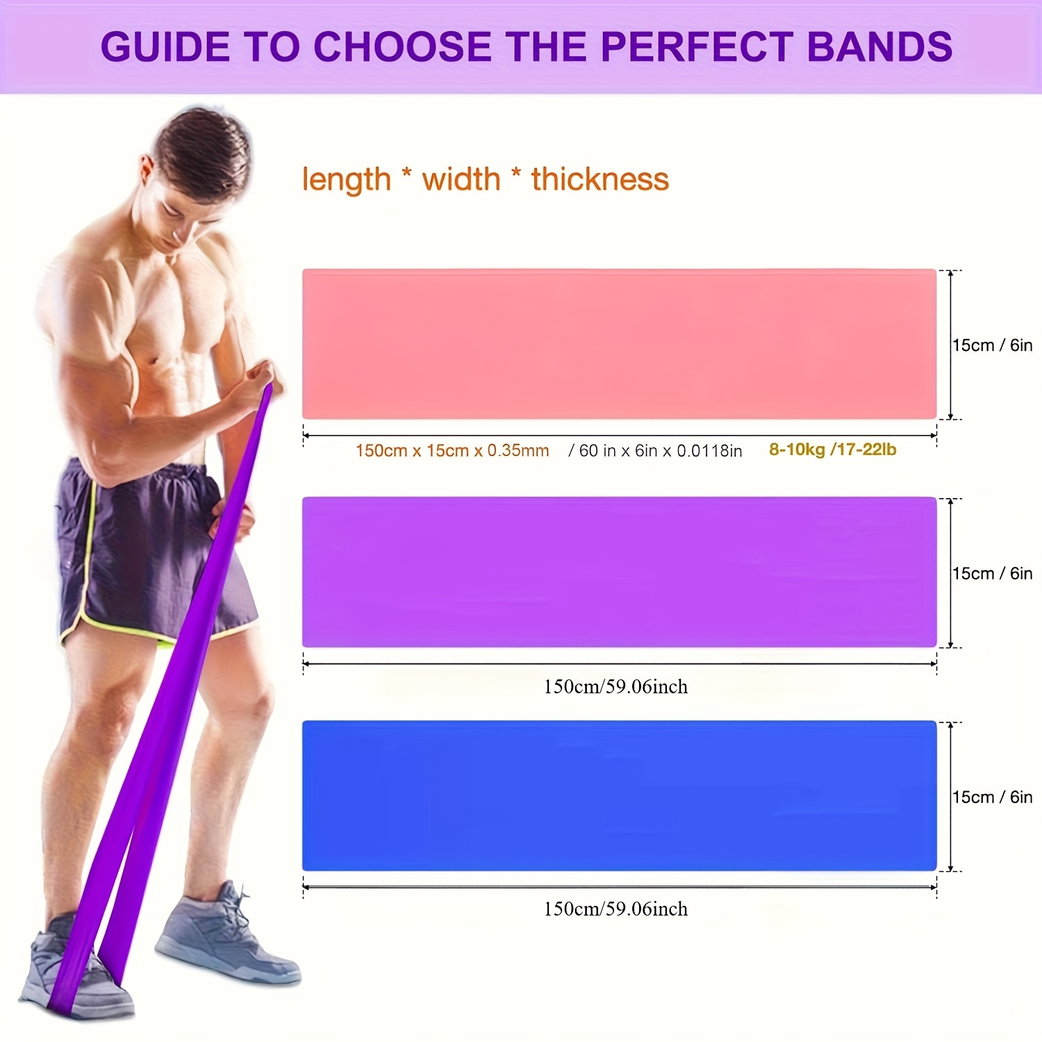 1/3 stuks weerstandsbanden voo - Pilates Bar Kit With Resistance Bands recensie en prijs