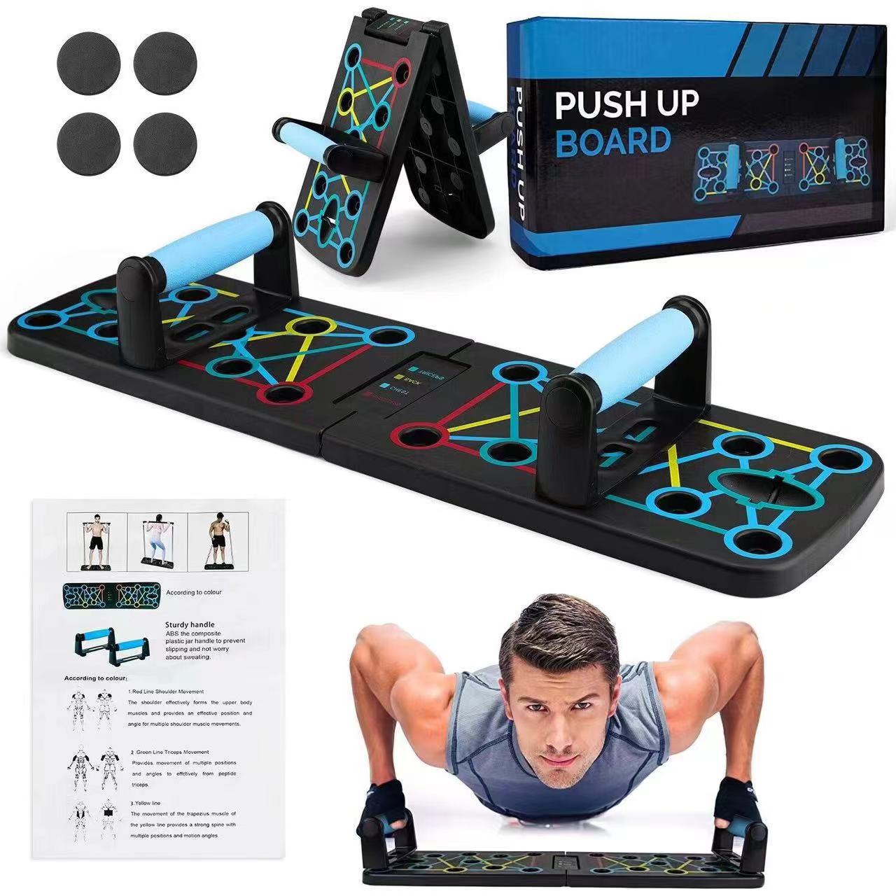 Draagbare multifunctionele pus - Push Up Board Foldable Multi Function recensie en prijs