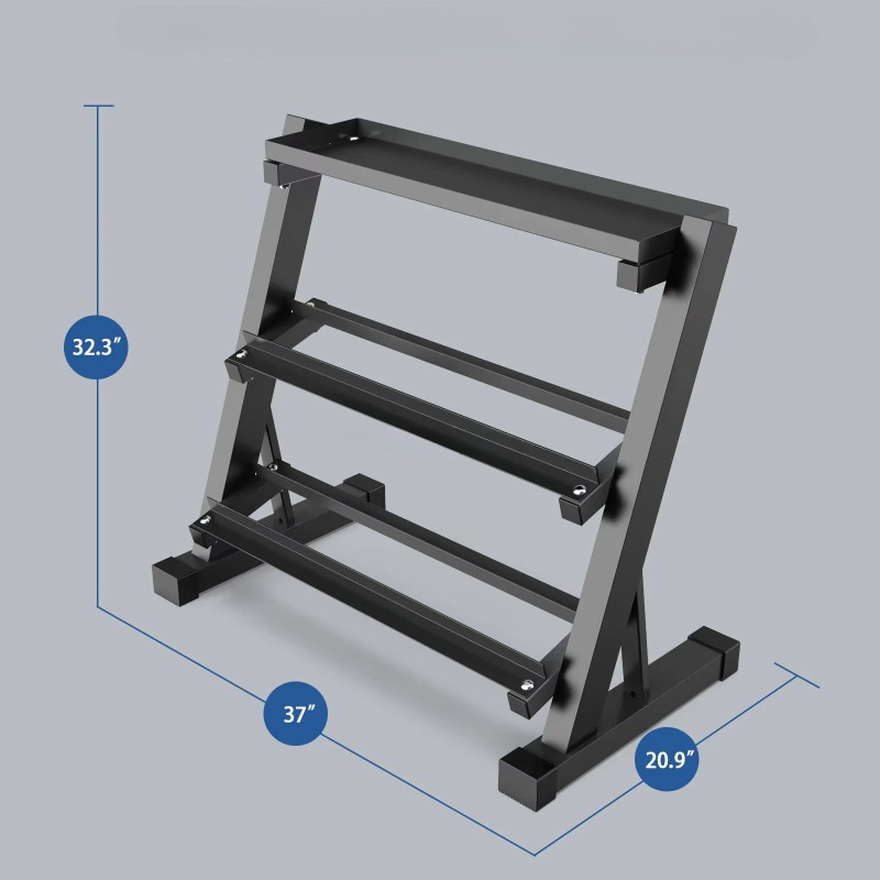 3-laags Dumbbell Opbergrek 8 p - Fitness Equipment recensie en prijs