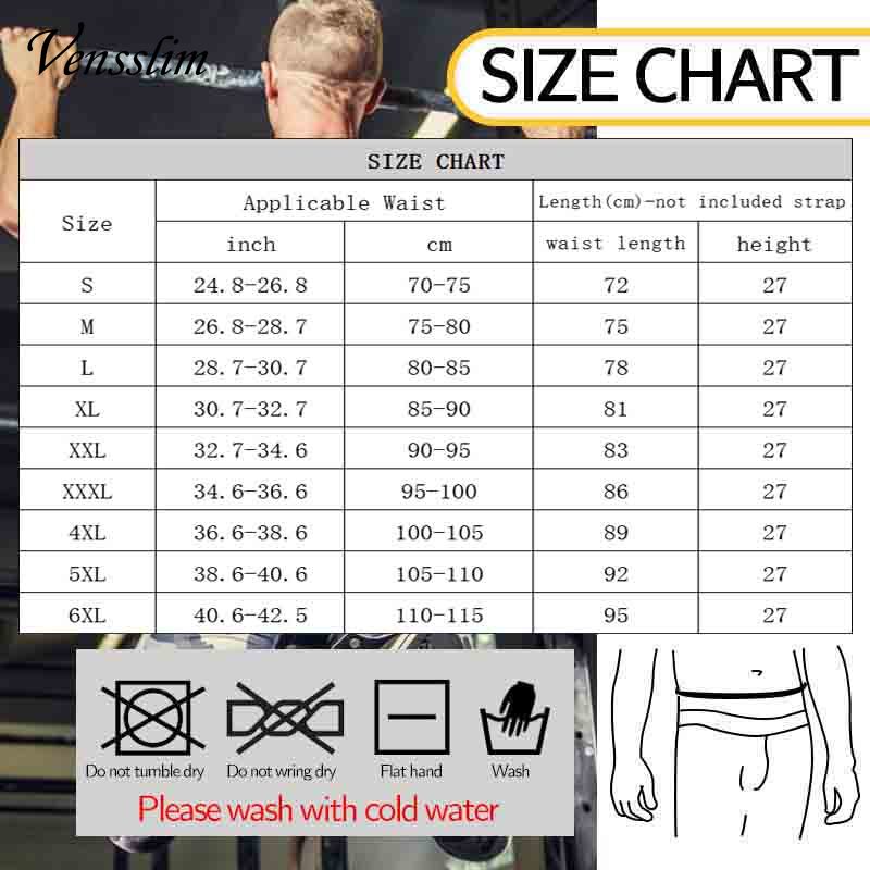 Vensslim Mannen Taille Trainer - Sweat Waist Trainer Belt Neoprene recensie en prijs