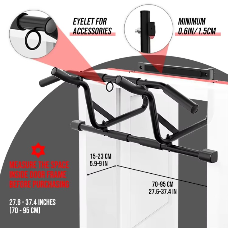 Fabrieksdirect professionele s - Door Pull Up Bar No Screw recensie en prijs