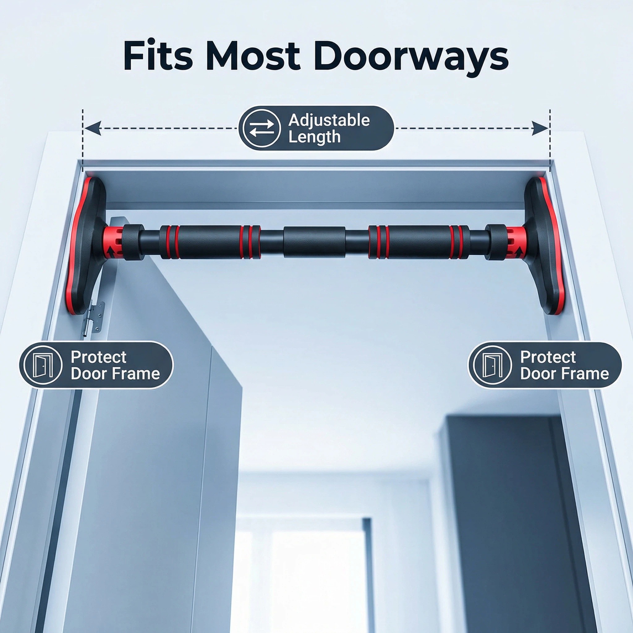 Pull-up bar Multifunctionele d - Door Pull Up Bar No Screw recensie en prijs
