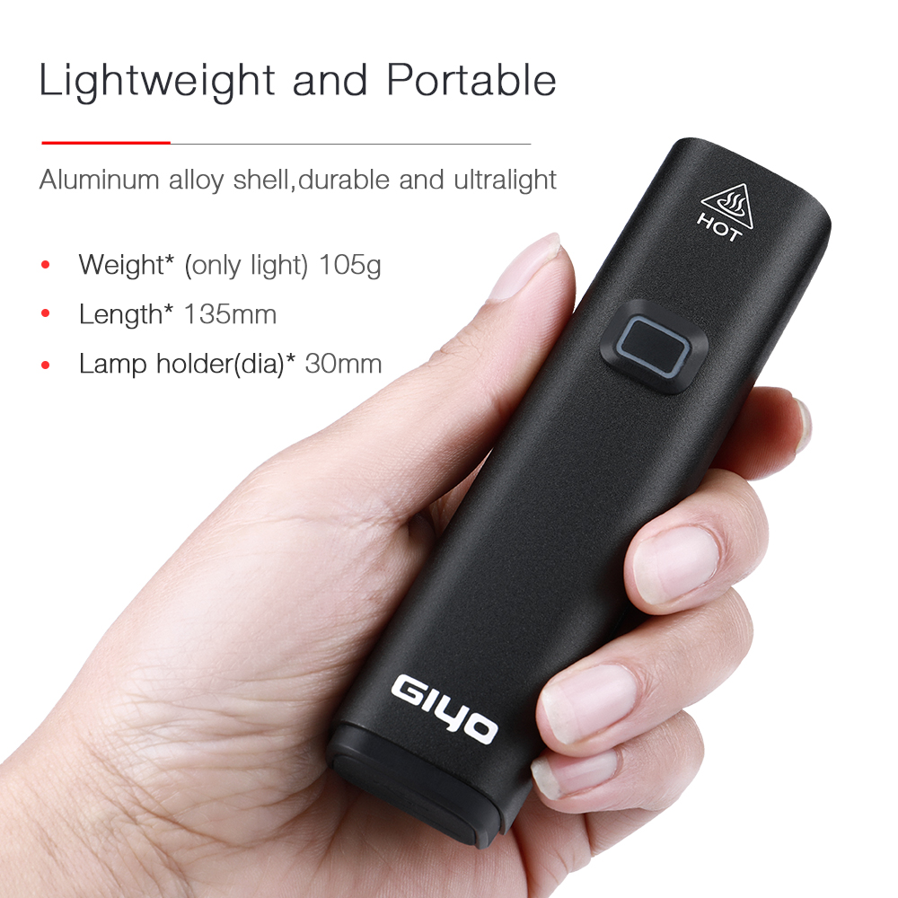 GIYO 1000 Lumen Fietslicht USB - Rechargeable Bicycle Headlight 1000 Lumen recensie en prijs
