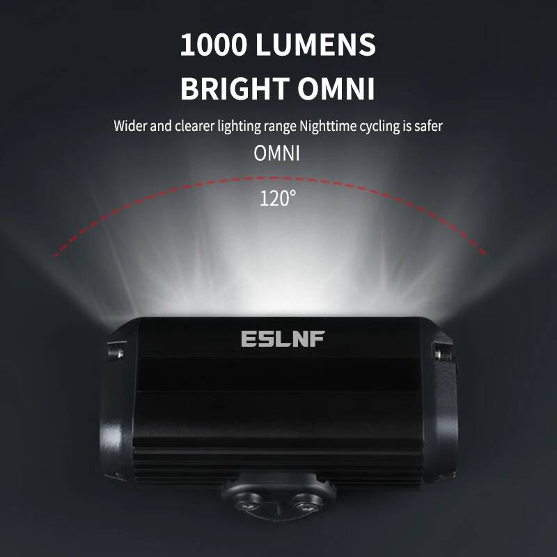ESLNF Fiets 1000 Alloy Highlig - Rechargeable Bicycle Headlight 1000 Lumen recensie en prijs